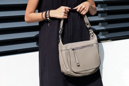 Women's genuine cowhide leather handbag Bora V5 design