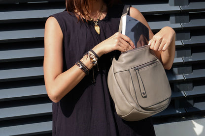 Women's genuine cowhide leather handbag Bora V5 design