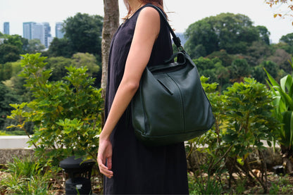 Women's genuine cowhide leather Hobo handbag Dilla V2 design