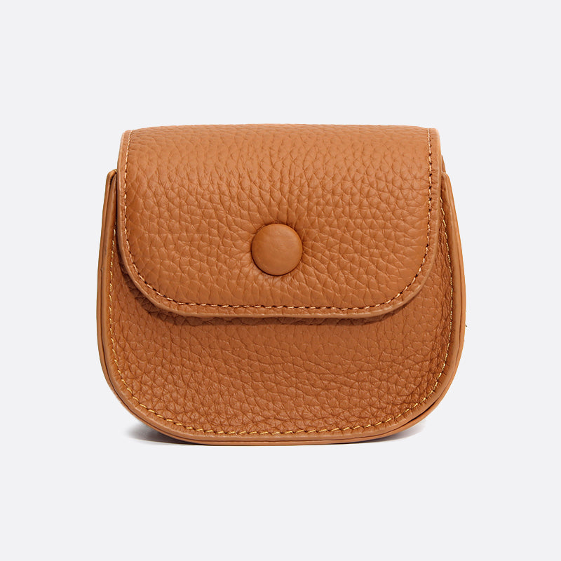 Women's genuine cowhide leather pouch Kloud V2 design with sling