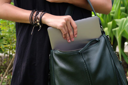 Women's genuine cowhide leather Hobo handbag Dilla V2 design