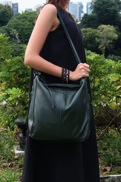 Women's genuine cowhide leather Hobo handbag Dilla V2 design