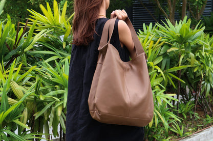 Women's genuine cowhide leather Hobo handbag Dilla V4 design