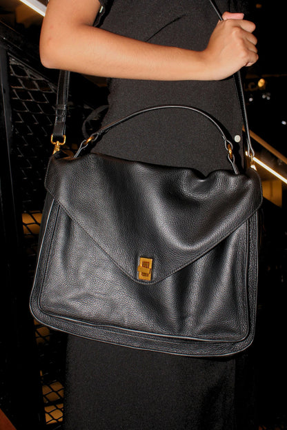 Women's genuine cowhide leather handbag Torba design
