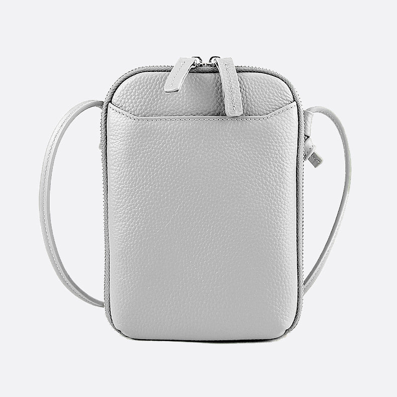 Women's genuine cowhide leather handphone bag Mirren Pouch V2 design