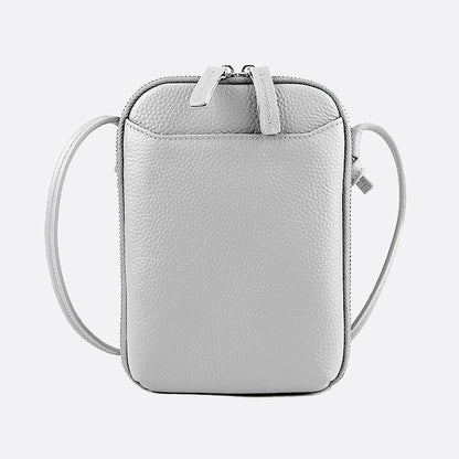 Women's genuine cowhide leather handphone bag Mirren Pouch V2 design