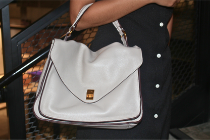 Women's genuine cowhide leather handbag Torba design