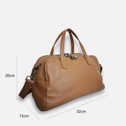 Women's genuine cowhide leather handbag Demi V3 design