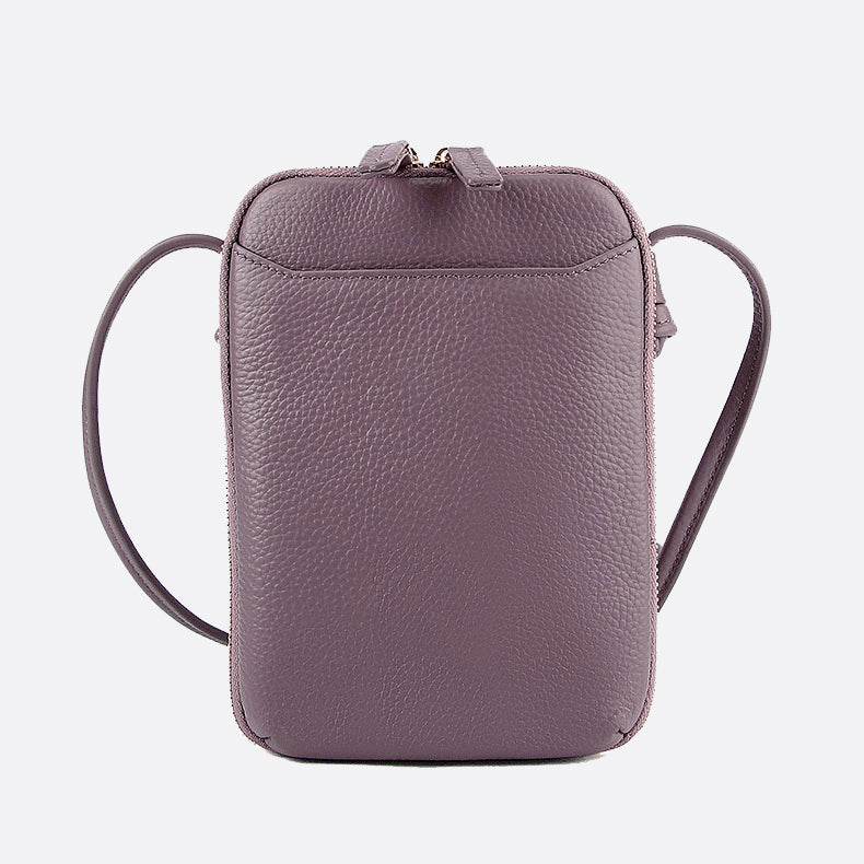 Women's genuine cowhide leather handphone bag Mirren Pouch V2 design