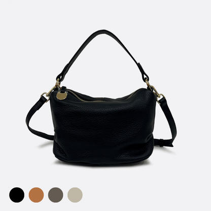 Women's genuine cowhide leather handbag Carly design