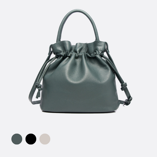 Women's genuine cowhide leather handbag Fuku V2 design