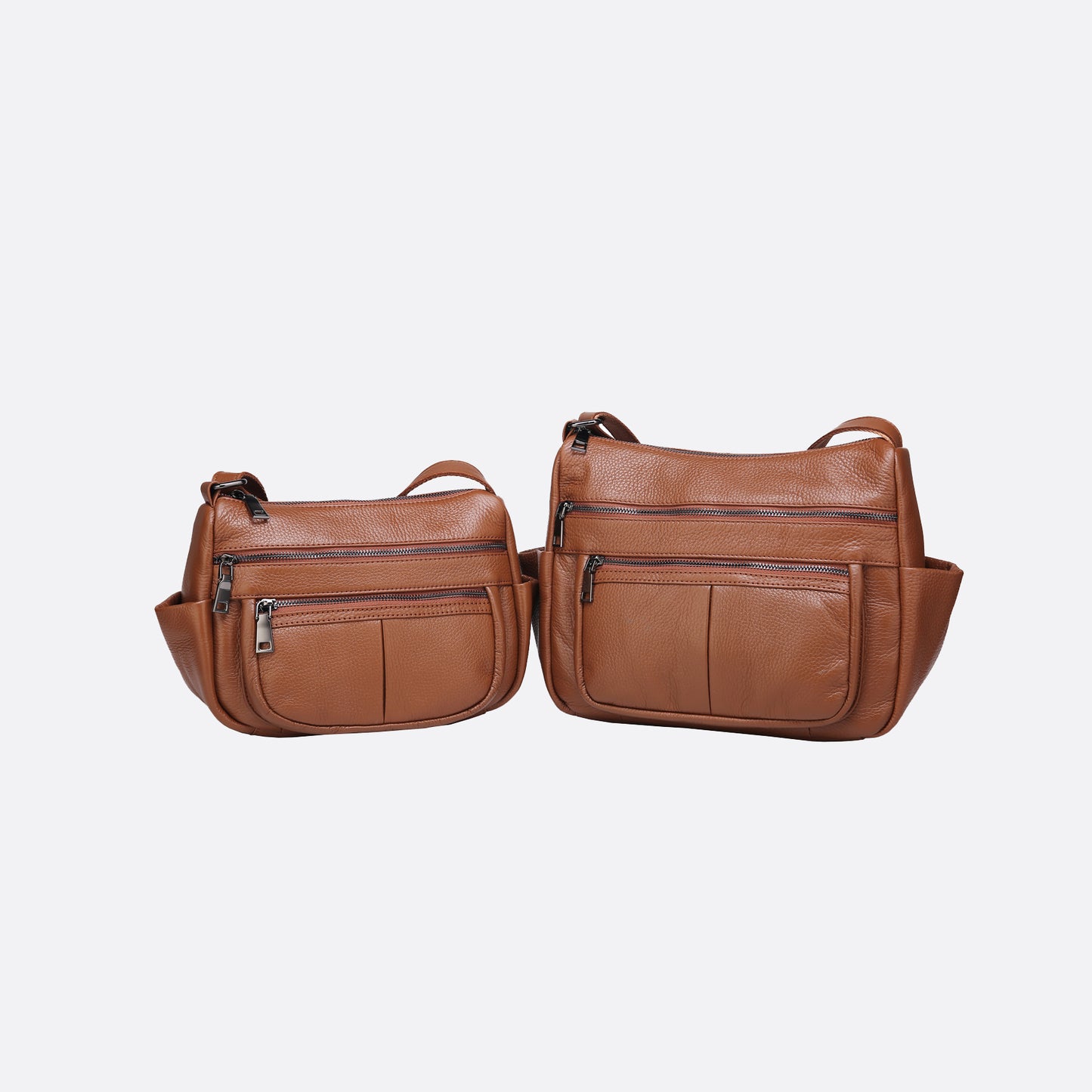 Davel V2 design women's and men's unisex genuine cowhide leather handbag