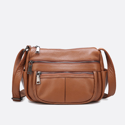 Davel V2 design women's and men's unisex genuine cowhide leather handbag