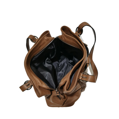 Women's and Men's unisex genuine cowhide leather handbag Cate design V2