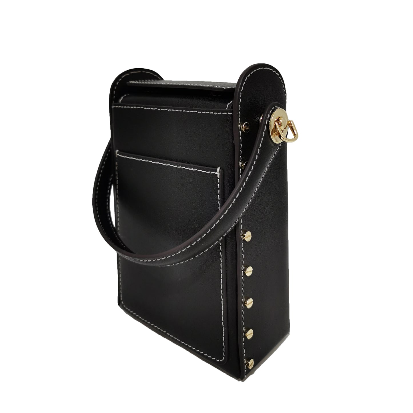 Women's genuine cowhide leather engraved handbag Schon design