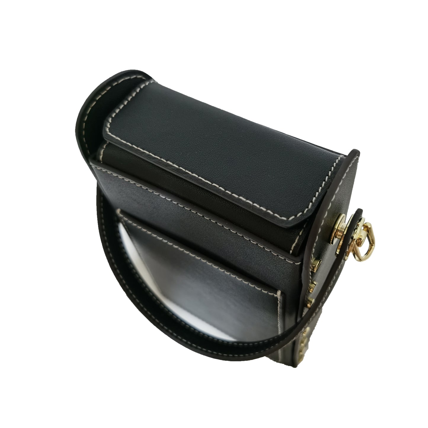 Women's genuine cowhide leather engraved handbag Schon design