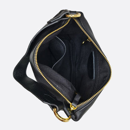 Women's genuine cowhide leather handbag Carly design