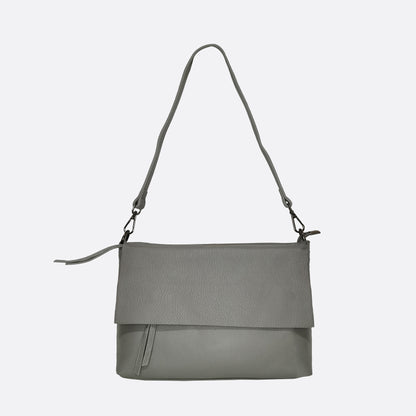 Women's genuine cowhide leather messenger satchel bag handbag Boite design