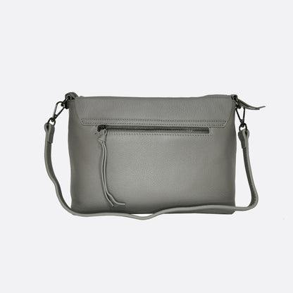 Women's genuine cowhide leather messenger satchel bag handbag Boite design