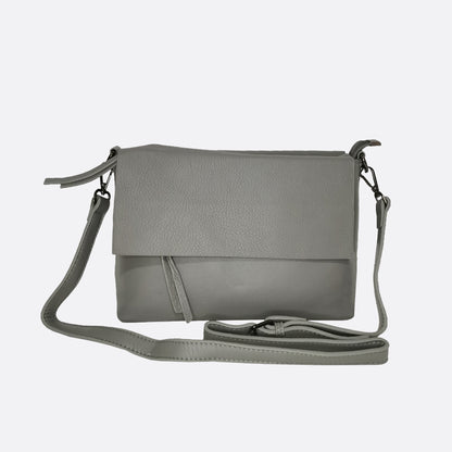 Women's genuine cowhide leather messenger satchel bag handbag Boite design