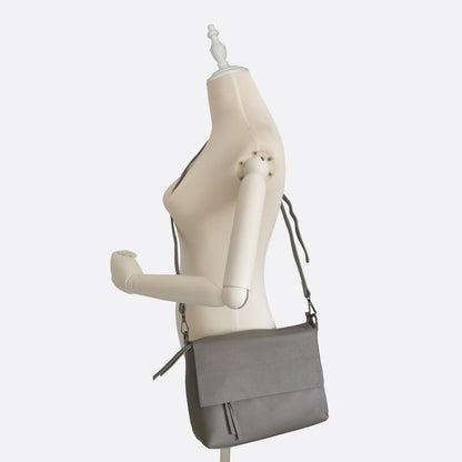 Women's genuine cowhide leather messenger satchel bag handbag Boite design