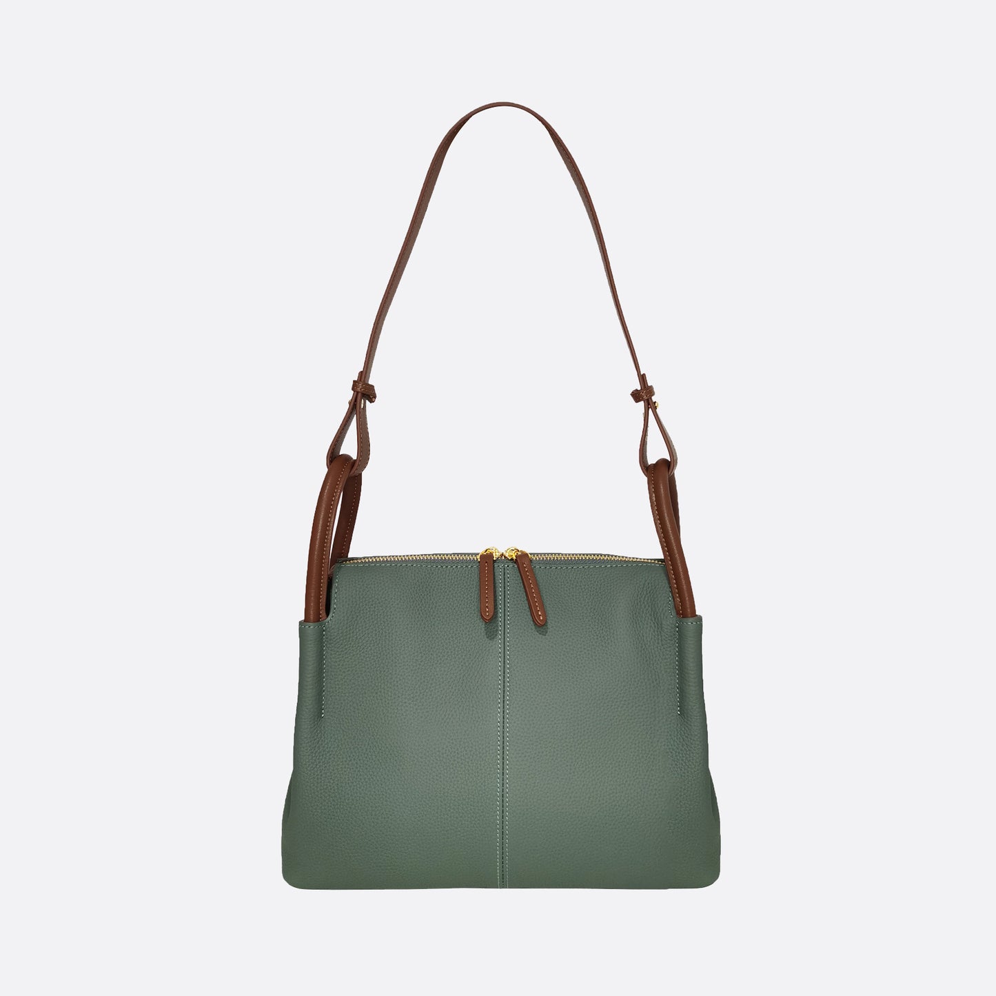 Women's genuine cowhide leather handbag Two Handle V4 design