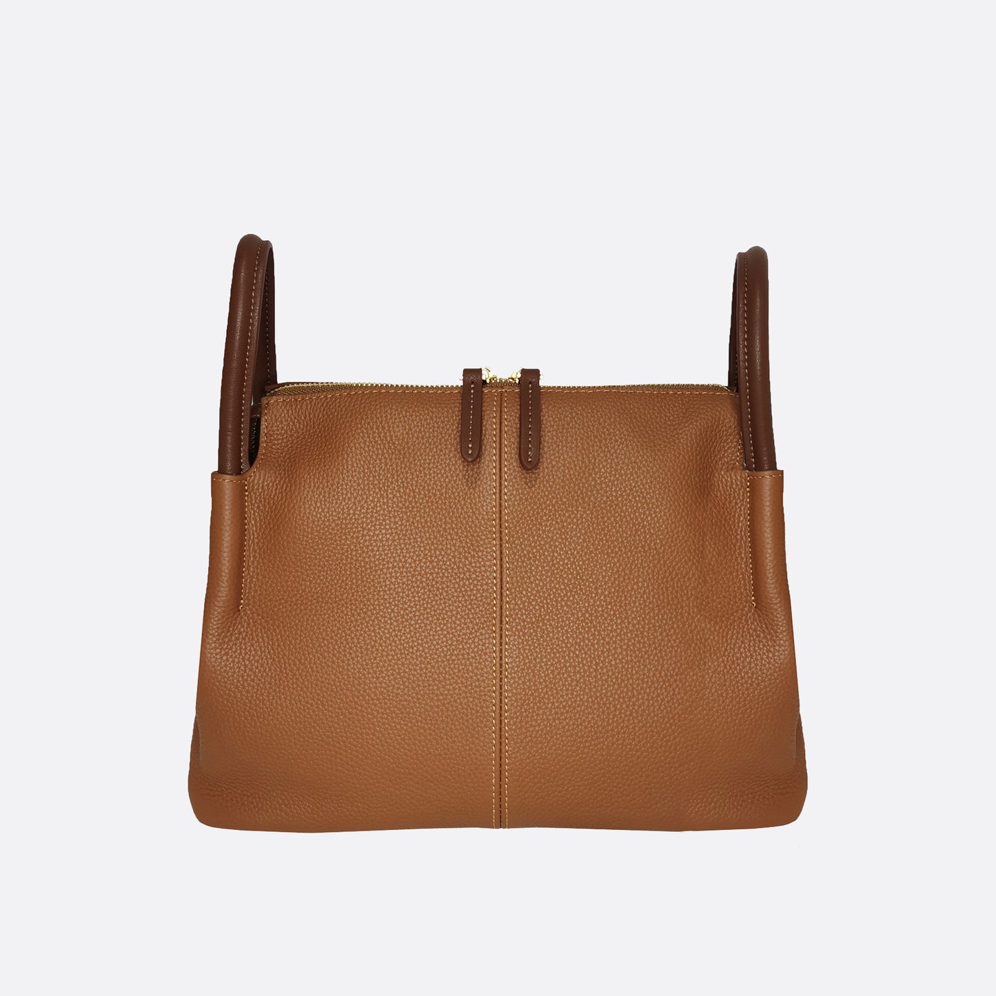 Women's genuine cowhide leather handbag Two Handle V4 design