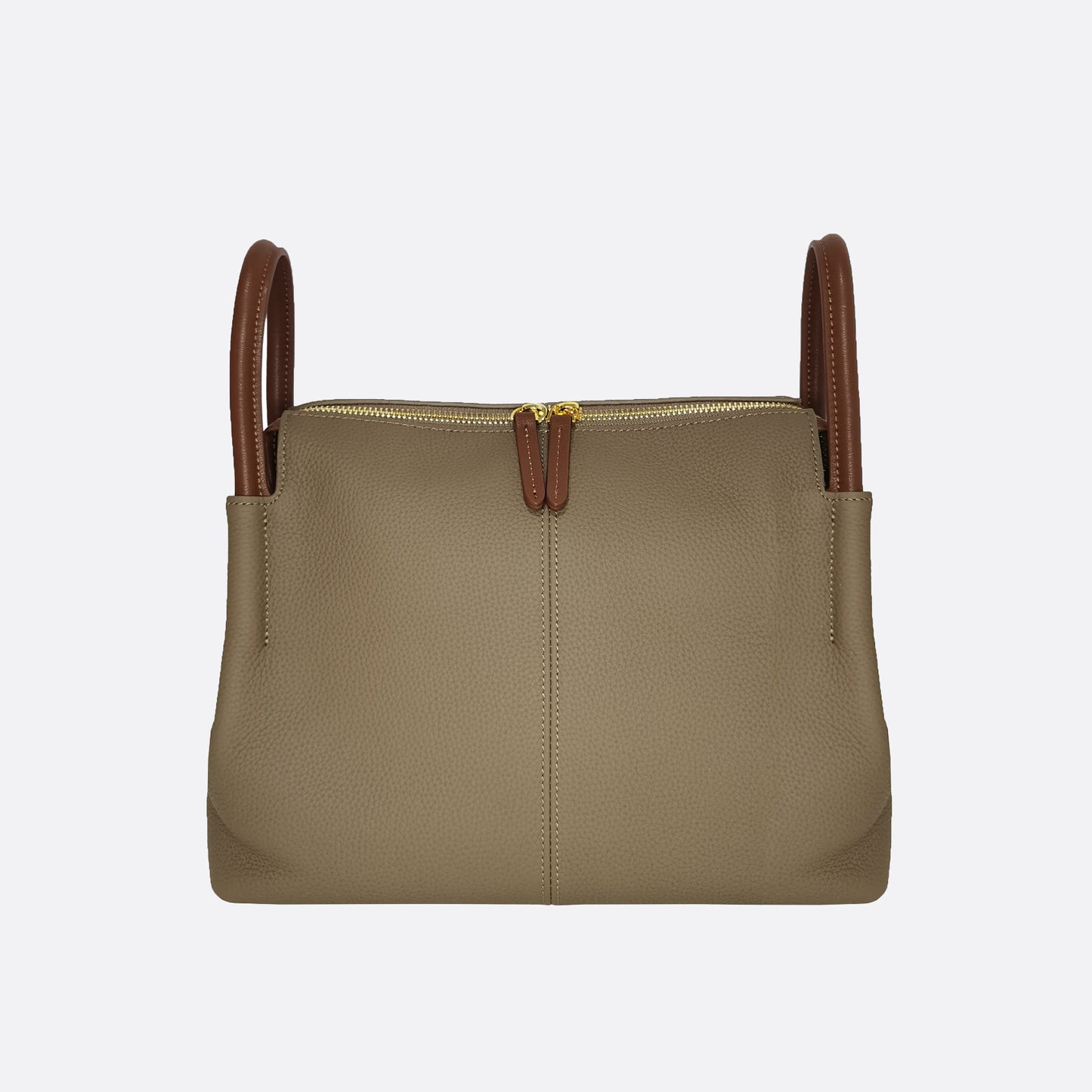 Women's genuine cowhide leather handbag Two Handle V4 design