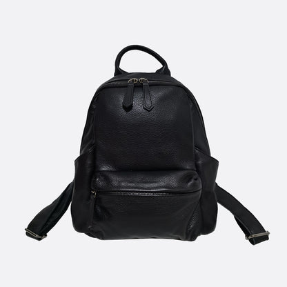 Unisex cowhide leather backpack V2