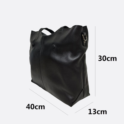 Women's genuine cowhide leather handbag Cara V3 design