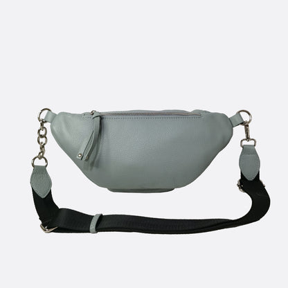 Women's cowhide leather handbag Vesny pouch design waist bag