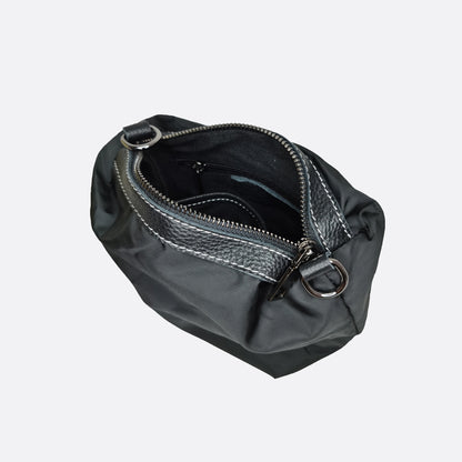 Women's genuine cowhide leather handbag Basket Lock design-dual carry version