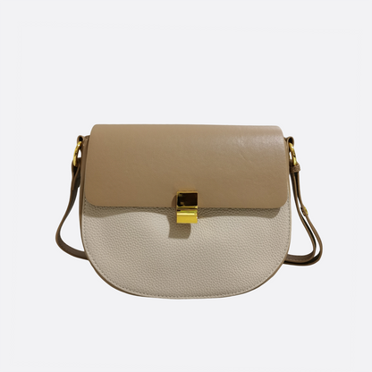 Women's genuine cowhide leather saddle handbag Edgar V3 design