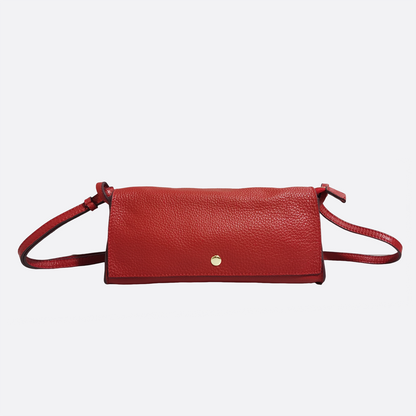 Women's genuine cowhide leather handbag Sternite design