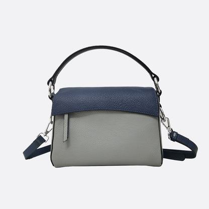 Women's genuine cowhide leather handbag Trika design