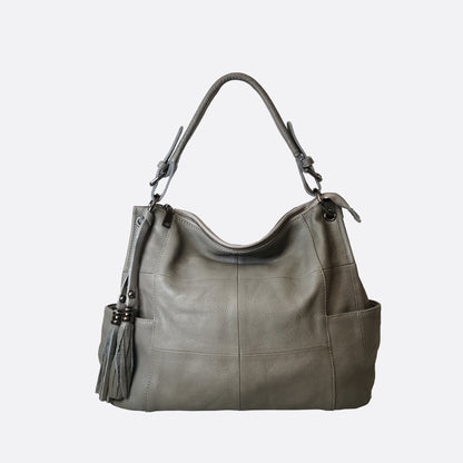 Women's genuine cowhide leather handbag Bora V4 design