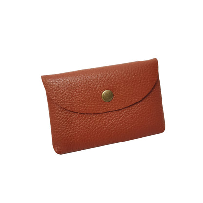 Women's and Men's unisex cowhide leather pouch envelope design