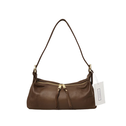 Women's genuine cowhide leather handbag Ingot design by Tomorrow Closet