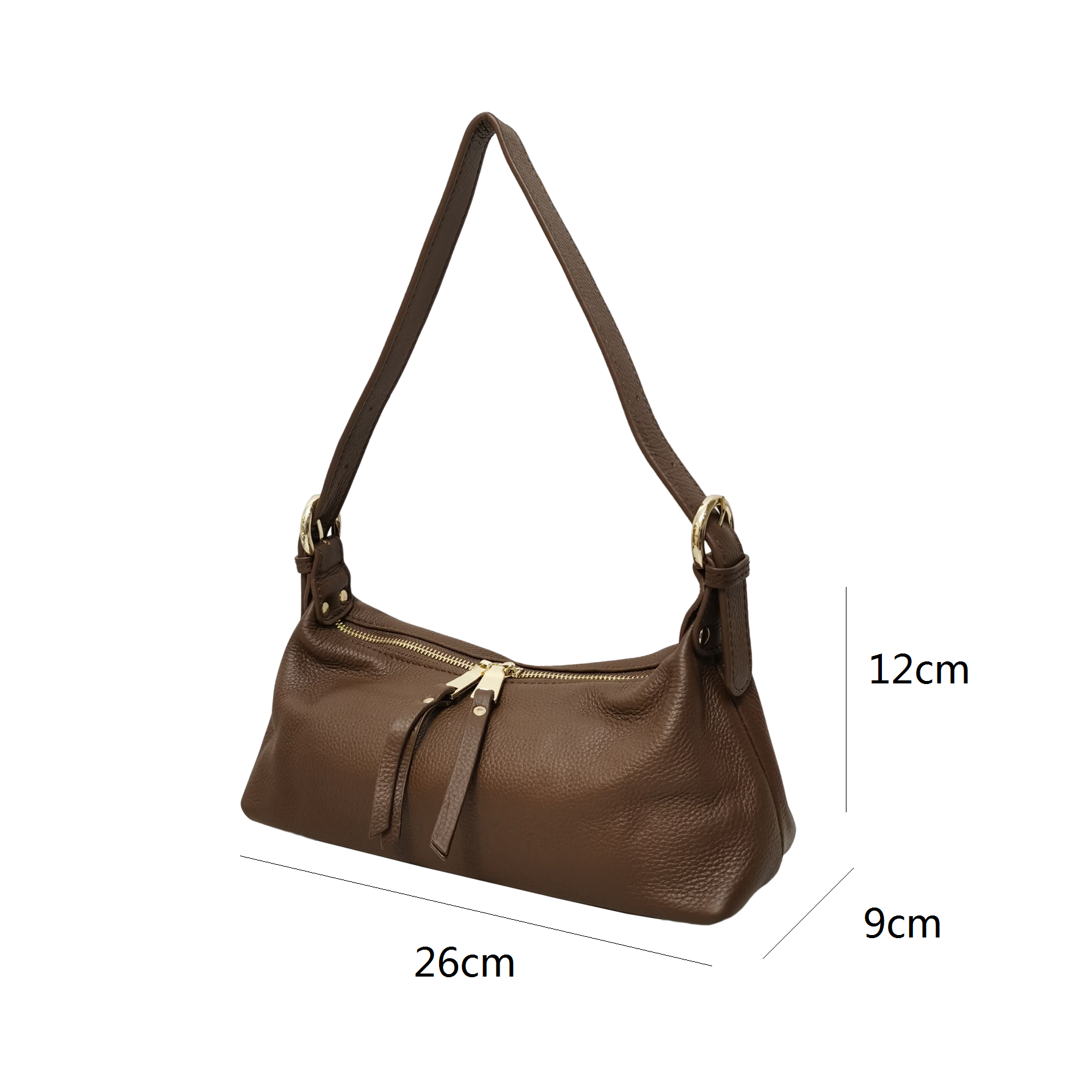 Women's genuine cowhide leather handbag Ingot design by Tomorrow Closet