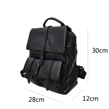 Women's cowhide leather backpack Flap V2 design