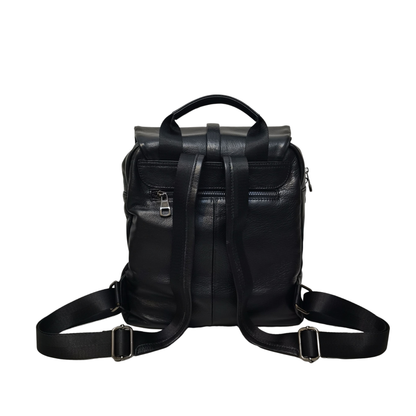 Women's cowhide leather backpack Flap V2 design
