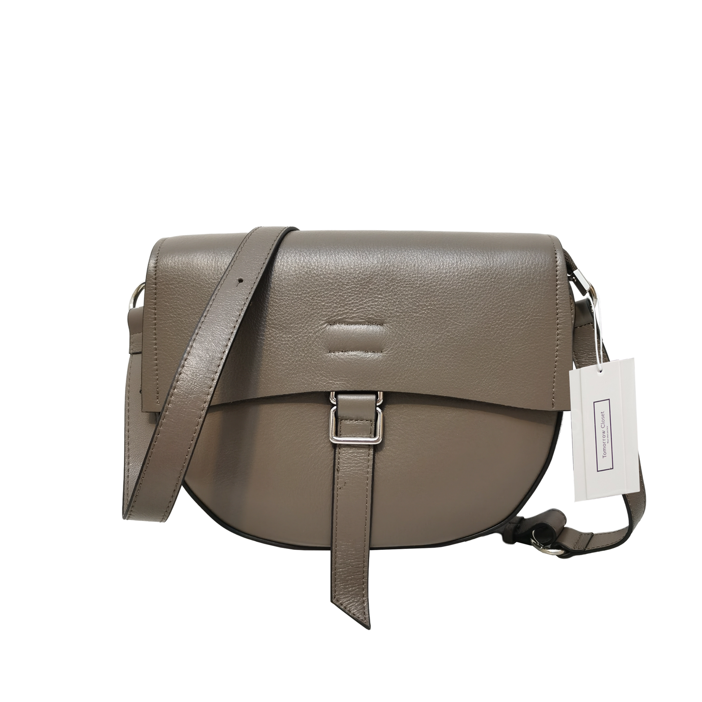 Women's genuine cowhide leather saddle handbag Edgar V4 design