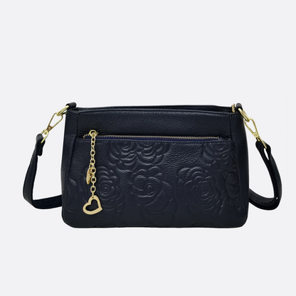 Women's genuine cowhide leather handbag Sternite Floral V2 design