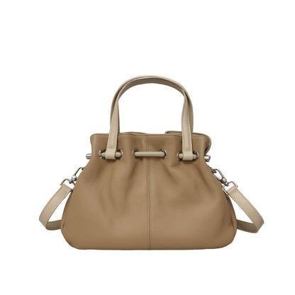 Women's genuine cowhide leather handbag Fuku design
