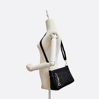 Women's genuine cowhide leather handbag Sternite Floral V2 design