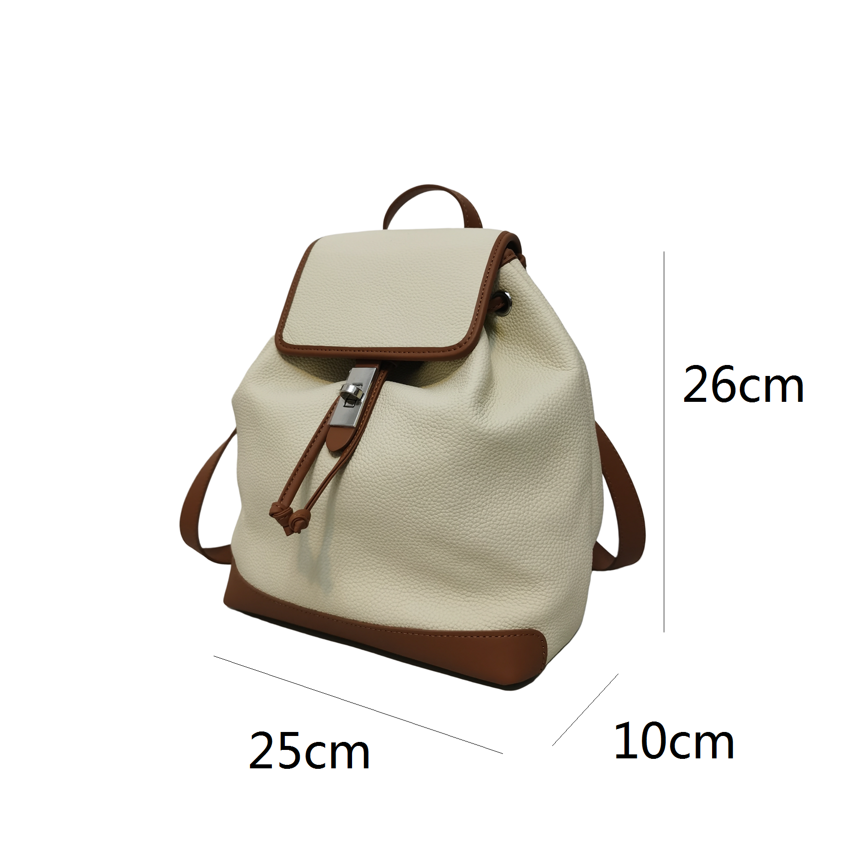 Women's leather backpack zaino design by Tomorrow Closet