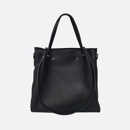 Women's genuine cowhide leather handbag Barbara design