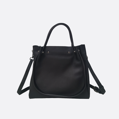 Women's genuine cowhide leather handbag Barbara design