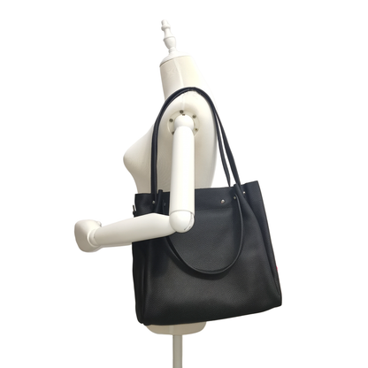 Women's genuine cowhide leather handbag Barbara design