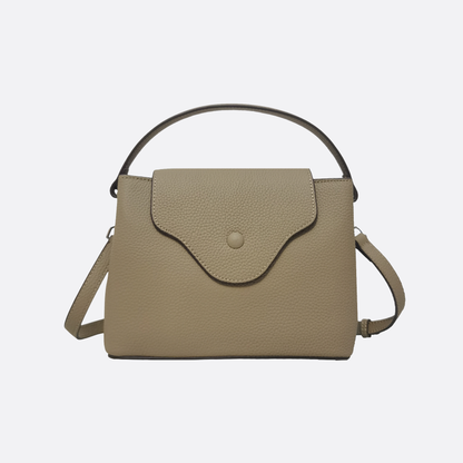 Women's genuine cowhide leather handbag Lorena design